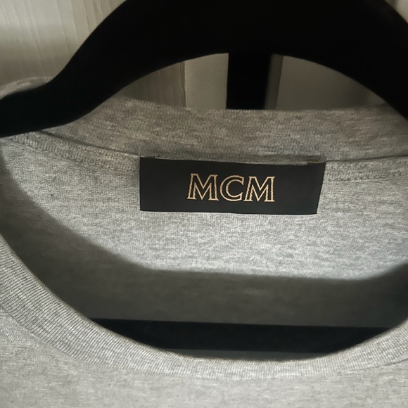 MCM Heather Gray Graphic Tee - Picture 3 of 6